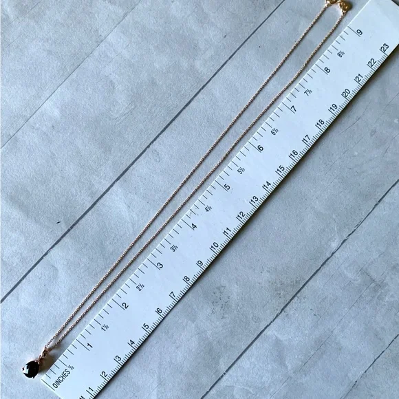 Levian Rose Gold and Brown Necklace Like New - Picture 5 of 9